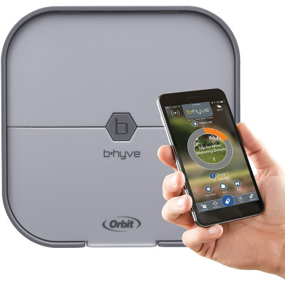 Orbit B-HYVE 8 Zone Programmatore centralina irrigazione WiFi 230 VAC mod. 94925 da Interno