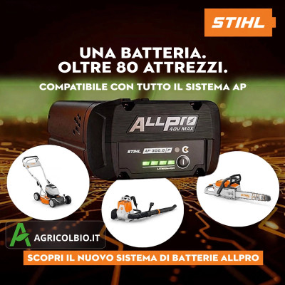 Stihl ALLPRO AP 300.0 P Batteria a Litio 40 V max | Agricolbio.it