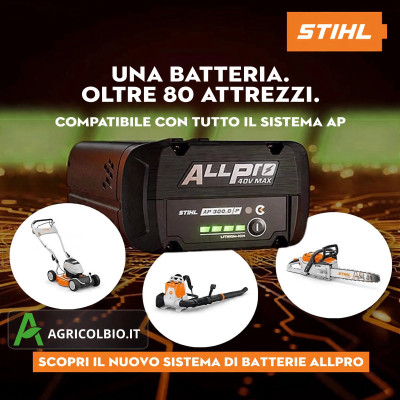Motosega a batteria Stihl MSA 220 C-B Sistema AP | Agricolbio.it