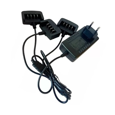 Volpi KV380R72 Caricabatterie a 3 Vie con Basette