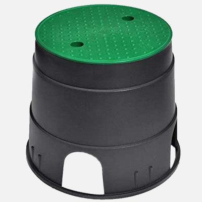 Pozzetto ispezione circolare per elettrovalvole 20x16x23 cm POZ - Irritec