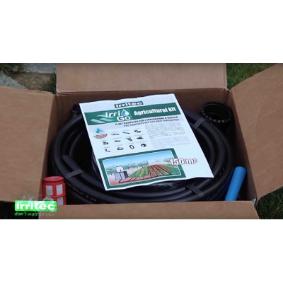 Kit completo per l'irrigazione Orto a goccia di 150 mq - IrriGò