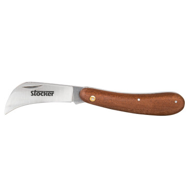 Coltello innesto roncola professionale manico in legno 18 cm - Stocker Coltello innesto roncola professionale manico in legno 18 cm - Stocker