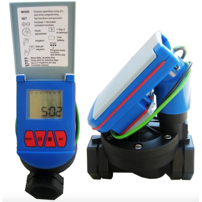 Programmatore centralina a batteria con elettrovalvola 1" FF mod G75C Baccara Programmatore centralina a batteria con elettrovalvola 1" FF mod G75C Baccara