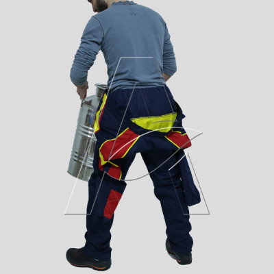 Tuta da Lavoro Multicolor Blu Misure M-L-XL-2XL