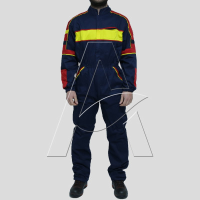 Tuta da Lavoro Multicolor Blu Misure M-L-XL-2XL