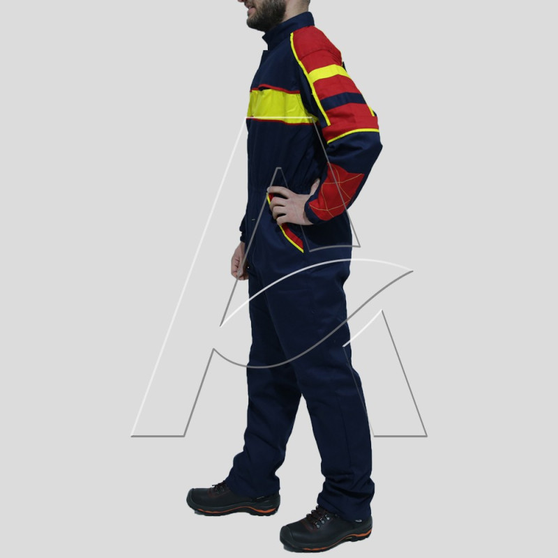 Tuta da Lavoro Multicolor Blu Misure M-L-XL-2XL