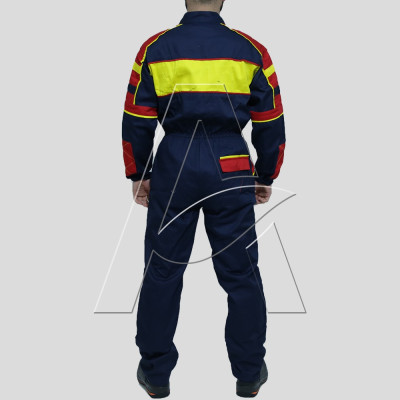 Tuta da Lavoro Multicolor Blu Misure M-L-XL-2XL