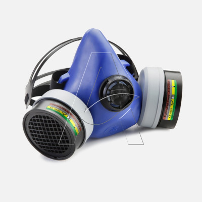 Semimaschera respiratore antipolvere e gas professionale Milla s.r.l. NEW EURMASK®