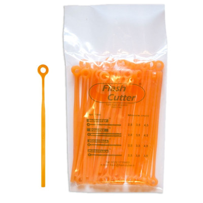 Spezzoni filo / lamelle MonoFly ricambio 3,5 mm per testina Flash Cutter Qfc10 - confezione da 40 Pz Spezzoni filo / lamelle MonoFly ricambio 3,5 mm per testina Flash Cutter Qfc10 - confezione da 40 Pz