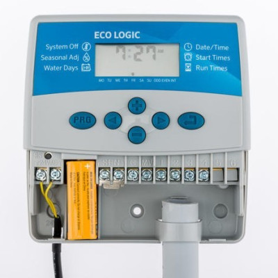 Programmatore Centralina per irrigazione 6 Zone Hunter Eco-Logic, per Interno Programmatore Centralina per irrigazione 6 Zone Hunter Eco-Logic, per Interno