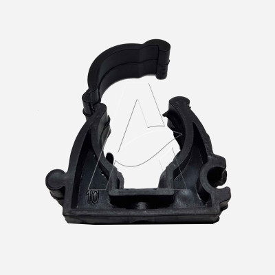 Supporto per tubo in PP D. 25 mm - confezione da 10 pz Supporto per tubo in PP D. 25 mm - confezione da 10 pz