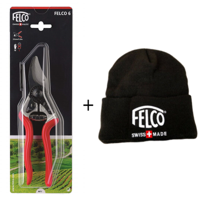 SET FELCO composto da: Forbice potatura F6 + Berretto