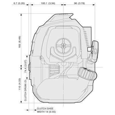 Decespugliatore a Zaino Kawasaki KVR 530 Z con motore a scoppio TJ 53E da 2,7 CV