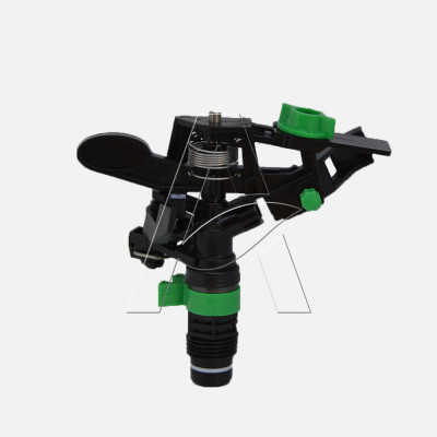 Irrigatore a battente settoriale / circolare in plastica - attacco 1/2" maschio Irrigatore a battente settoriale / circolare in plastica - attacco 1/2" maschio