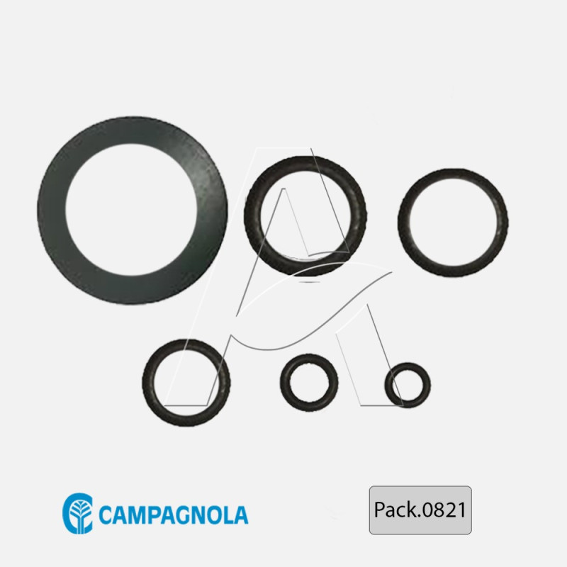 KIT Guarnizioni impugnatura per Asta abbacchiatore  CAMPAGNOLA (T1-T2-T3) cod.0821 T1-T2-T3 - ORIGINALE CAMPAGNOLA