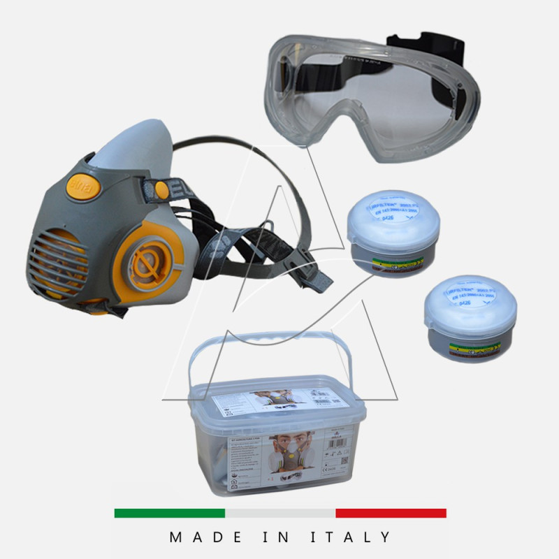Kit maschera protezione P3 R | AgricolBio.it