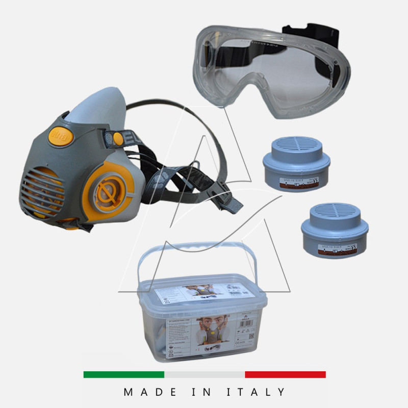 lucidatura e saldatura maschera protettiva per pittura cotone e occhiali di protezione polvere particelle unknonw Protezione integrale per il viso