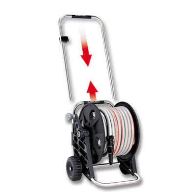 Carrello avvolgitubo con tubo GENIUS COMPACT PRONTO 25 - CLABER 8858 Carrello avvolgitubo con tubo GENIUS COMPACT PRONTO 25 - CLABER 8858