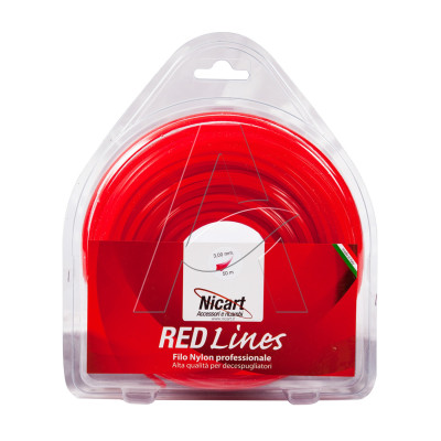 Filo decespugliatore professionale sezione tonda Diametro 2,4 mm. Lunghezza 15 metri - Nicart Filo decespugliatore professionale sezione tonda Diametro 2,4 mm. Lunghezza 15 metri - Nicart