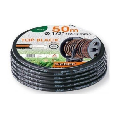 Tubo antitorsione TOP BLACK 1/2" (12 - 17mm) 50 metri - CLABER 9036