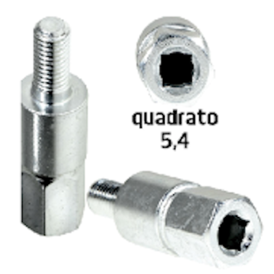 Inserto adattatore quadrato 5,4 mm