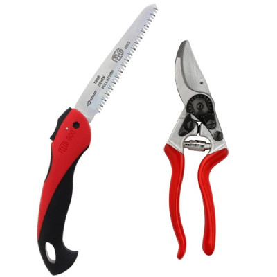 SET FELCO composto da: Forbice potatura F08 + Seghetto F600 SET FELCO composto da: Forbice potatura F08 + Seghetto F600