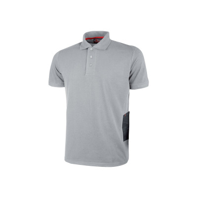 Polo da lavoro U-Power GAP Slim fit colore grigio