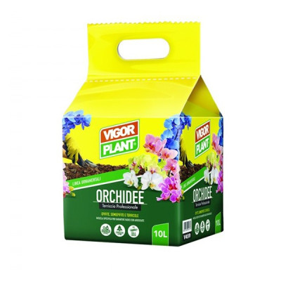 Terriccio professionale Vigor Plant per ORCHIDEE (epifite, semiepifite, terricole) lt 10