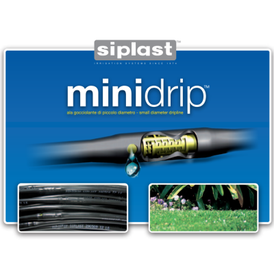 Ala gocciolante Ø 6,5 mm - passo 15 cm - portata 1,5 litri/ora - bobina 15 metri - Minidrip Irritec Ala gocciolante Ø 6,5 mm - passo 15 cm - portata 1,5 litri/ora - bobina 15 metri - Minidrip Irritec