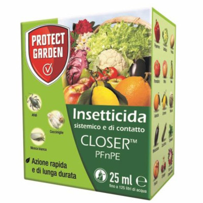 Insetticida sistemico e di contatto CLOSER PFnPE - Conf 25 ml