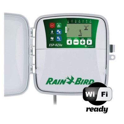 Programmatore centralina irrigazione 8 stazioni Wi-Fi compatibile Rain Bird serie RZX - da esterno