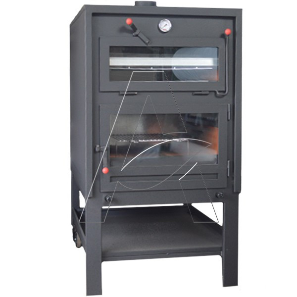 Forno a legna bruciatore mattoni e doppia camera vetro | AgricolBio.it