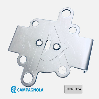 Piastrina inox per abbacchiatore Olistar Metal Top - Cod 0156.0124 Originale Campagnola