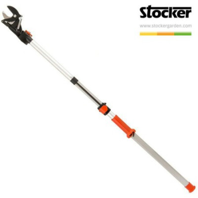 Forbice potatura asta lunga telescopica 230/400 cm Stocker Art. 607 - diametro 35 mm