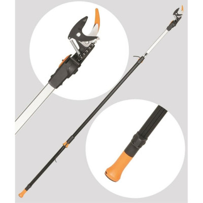 Forbice telescopica Fiskars UPX86 con Seghetto in omaggio - asta 240/400 cm - diam. 32 mm Forbice telescopica Fiskars UPX86 con Seghetto in omaggio - asta 240/400 cm - diam. 32 mm