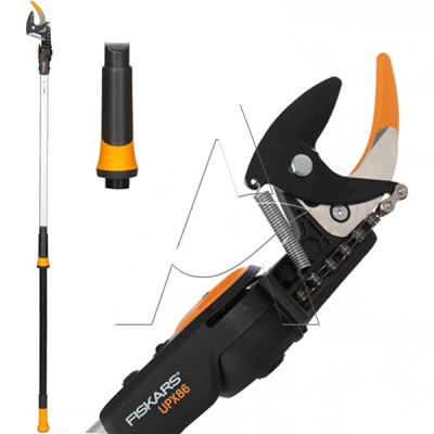 Forbice telescopica Fiskars UPX86 - asta 240/400 cm - D. 32 mm Forbice telescopica Fiskars UPX86 - asta 240/400 cm - D. 32 mm