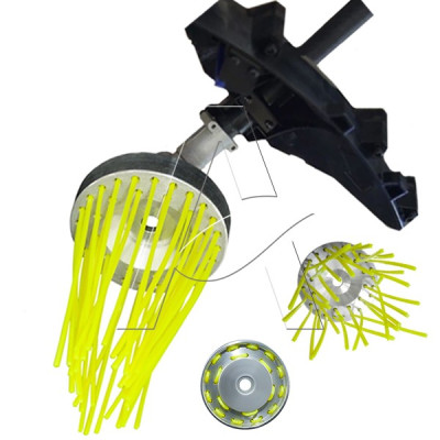 Spazzola universale a disco per decespugliatore - ROTO LINE Spazzola universale a disco per decespugliatore - ROTO LINE