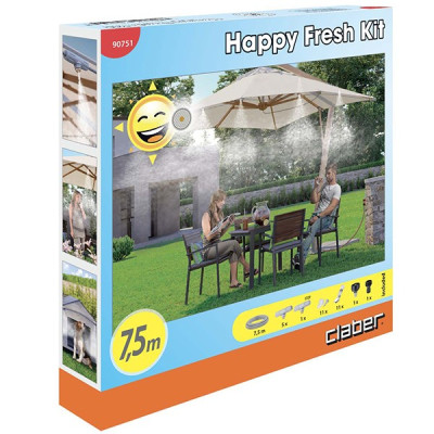 Kit nebulizzatori Happy Fresh 7,5 metri - CLABER 90751 Kit nebulizzatori Happy Fresh 7,5 metri - CLABER 90751