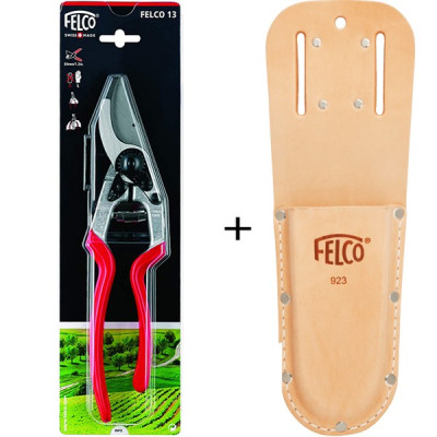 SET FELCO composto da Forbice potatura F13 e fodero 923 SET FELCO composto da Forbice potatura F13 e fodero 923