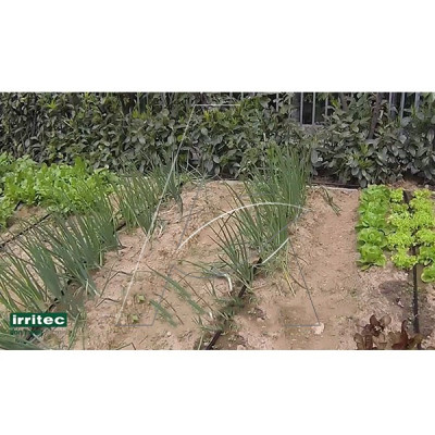 Kit completo per l'irrigazione a goccia dell'Orto fino a 150 mq - Veggie Garden - con Regolatore di Pressione