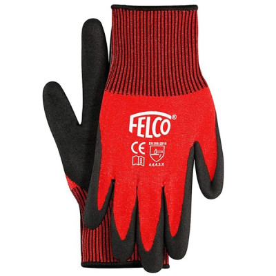 Guanti Felco in tessuto con palmo rivestito in nitrile Mod. 701